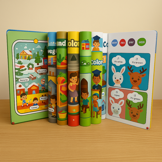 Cubbyjoy Learn & Play Advanced Interactive Sound Book
