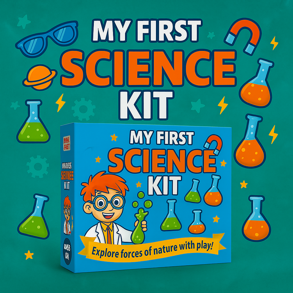 Curious Jr Science Explorer Kit โ 150+ Fun STEM Experiments for Kids Ages 8โ14