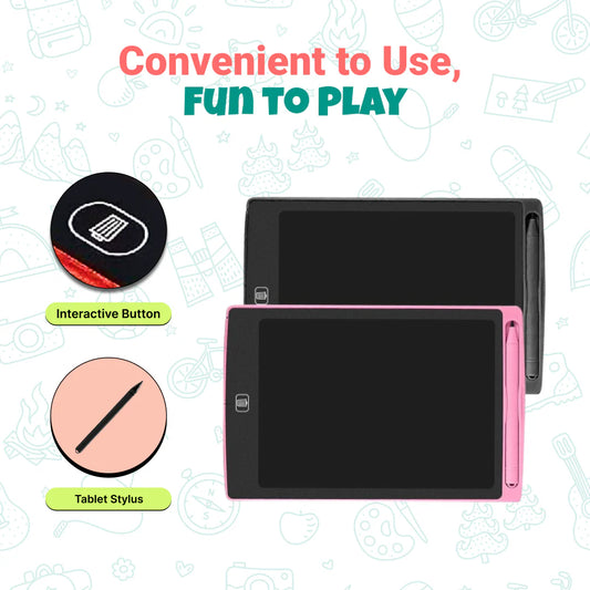 Cubbyjoy Ultra-Slim LCD Slate – Eco-Friendly Writing Tablet