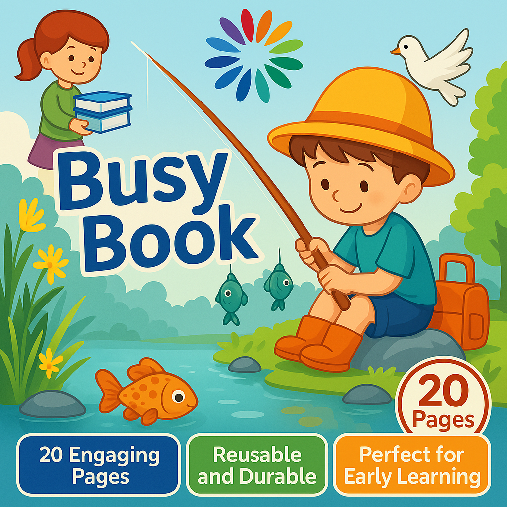 Toddler Busy Binder (Ages 1 to 4 years )