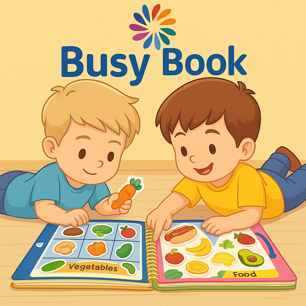 Toddler Busy Binder (Ages 1 to 4 years )