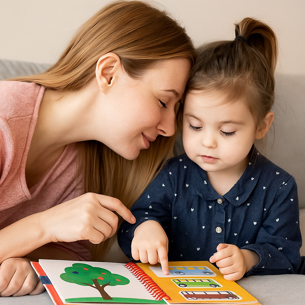 Toddler Busy Binder (Ages 1 to 4 years )