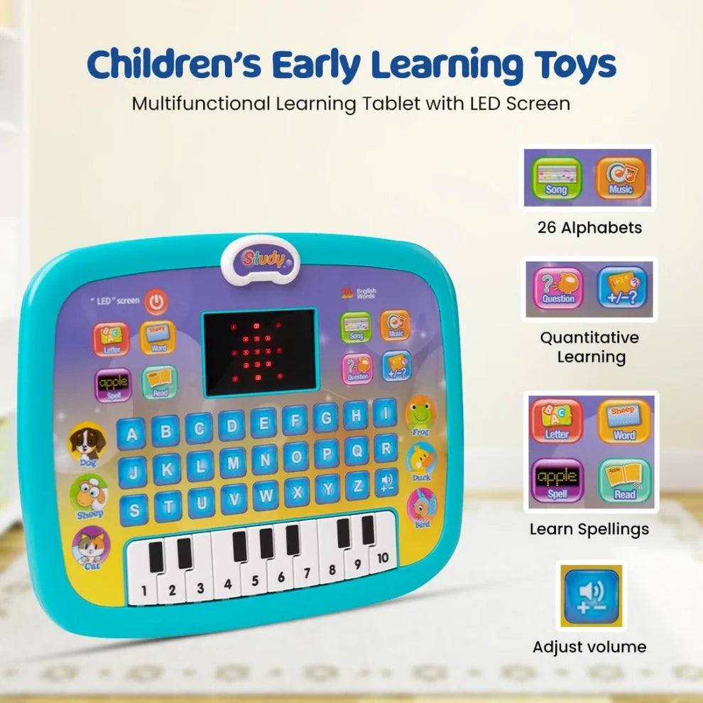 Cubbyjoy Educational Learning Kids Laptop – Fun, Music & Smart Learning for Growing Minds!