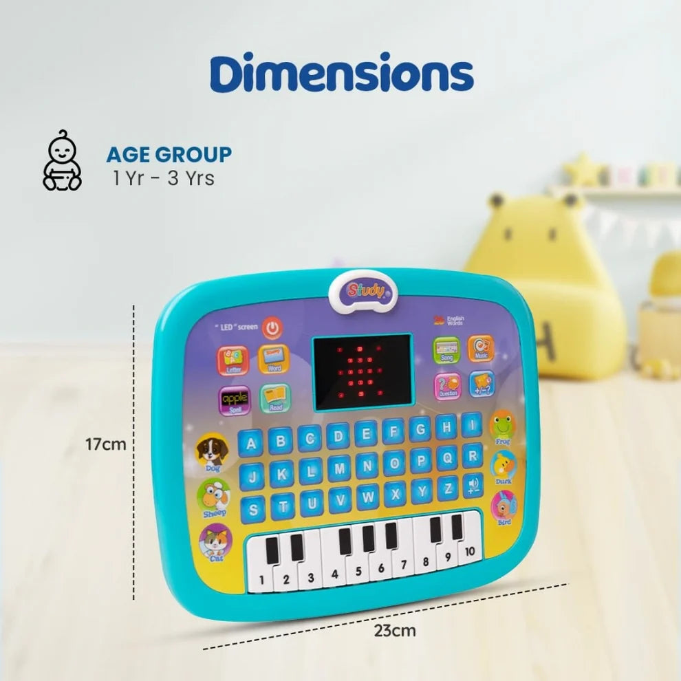 Cubbyjoy Educational Learning Kids Laptop – Fun, Music & Smart Learning for Growing Minds!