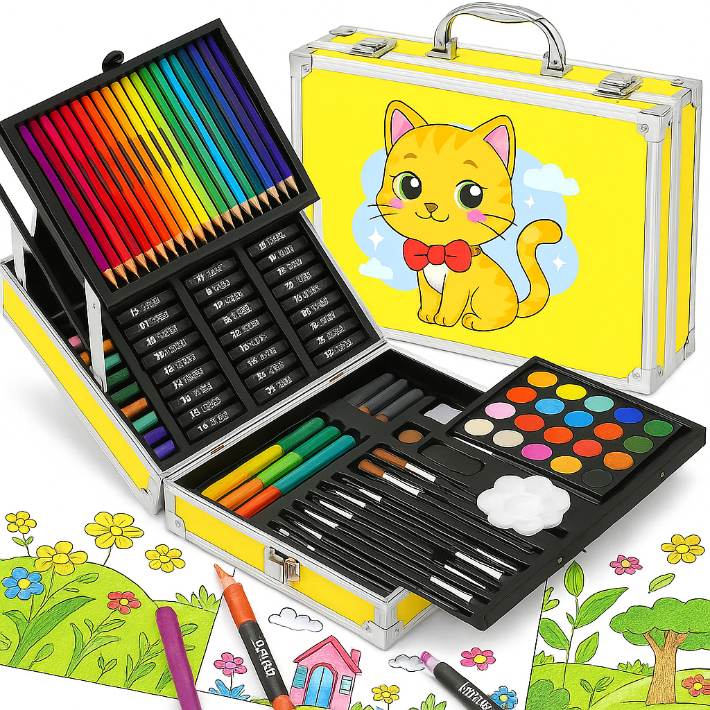 Drawing Kit Pen Artist 145 Pcs Color Set