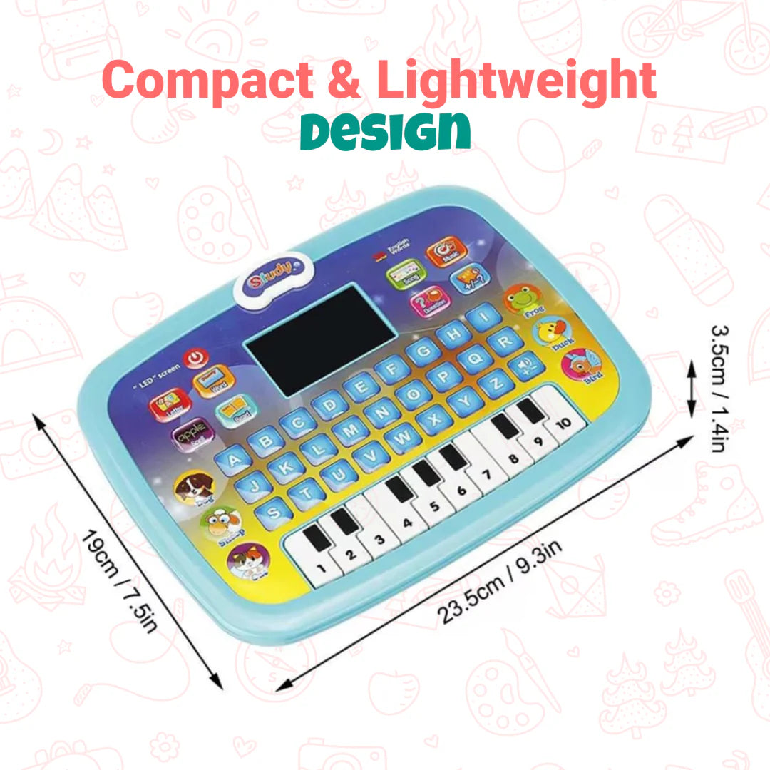 Cubbyjoy Educational Learning Kids Laptop – Fun, Music & Smart Learning for Growing Minds!