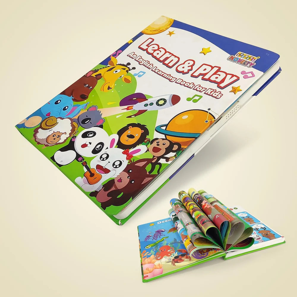 Cubbyjoy Learn & Play Advanced Interactive Sound Book
