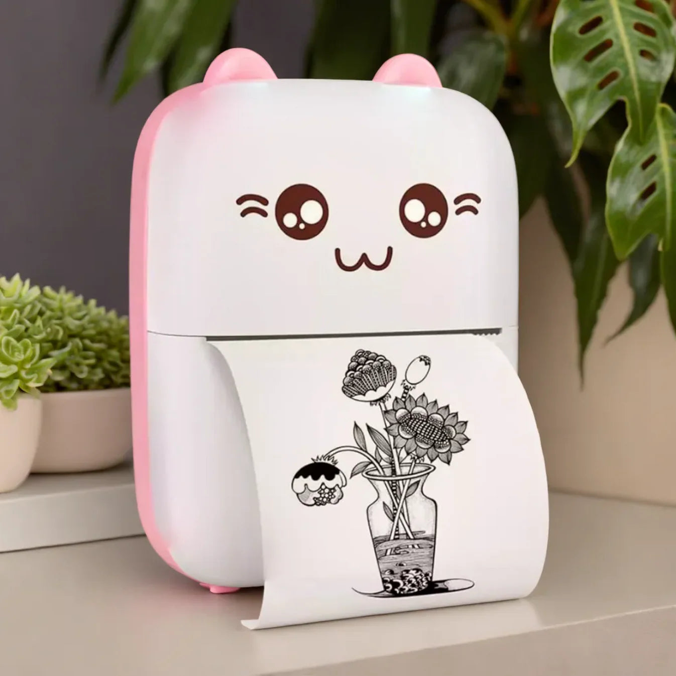 Cubbyjoy Bluetooth Thermal Printer – Ink-Free Label & Sticker Printer for Android & iOS