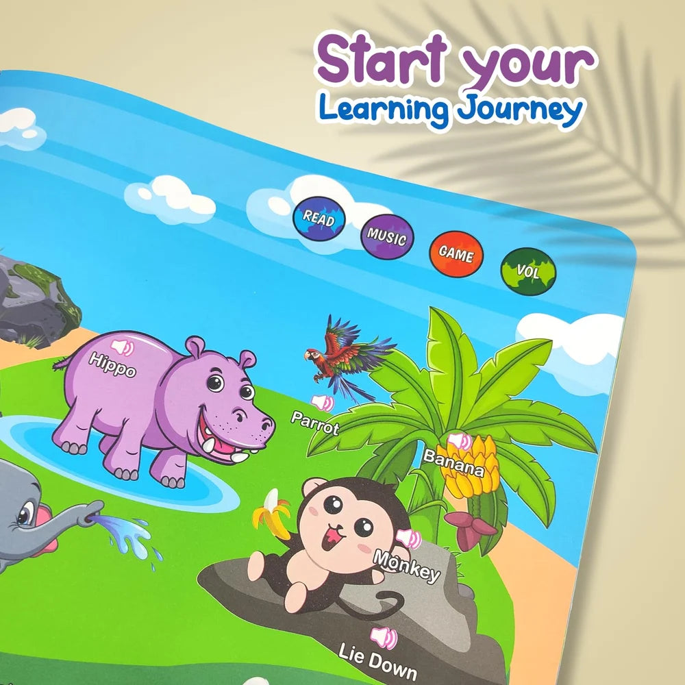 Cubbyjoy Learn & Play Advanced Interactive Sound Book